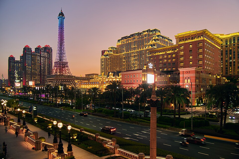 A photograph of The Parisian Macao