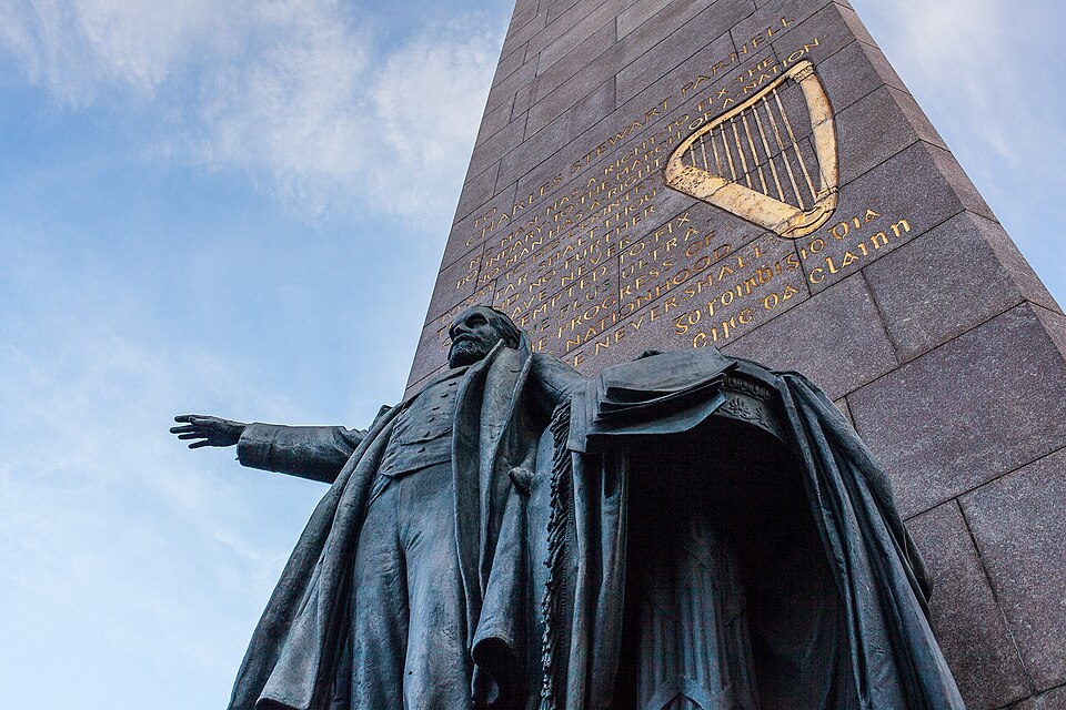 A photograph of Parnell Monument
