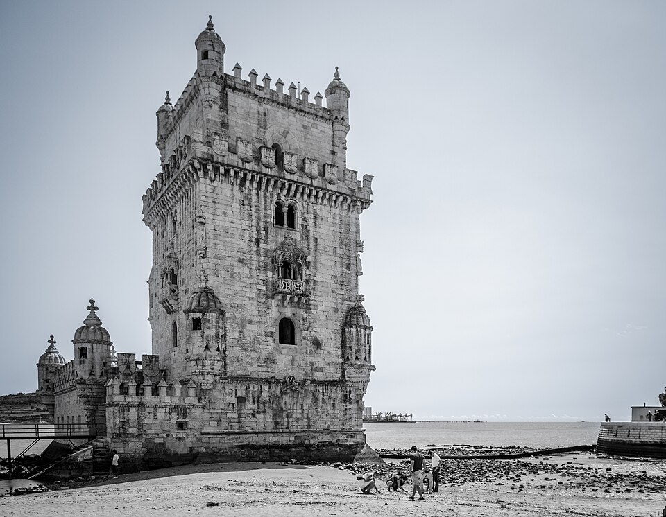 A photograph of Belém Tower