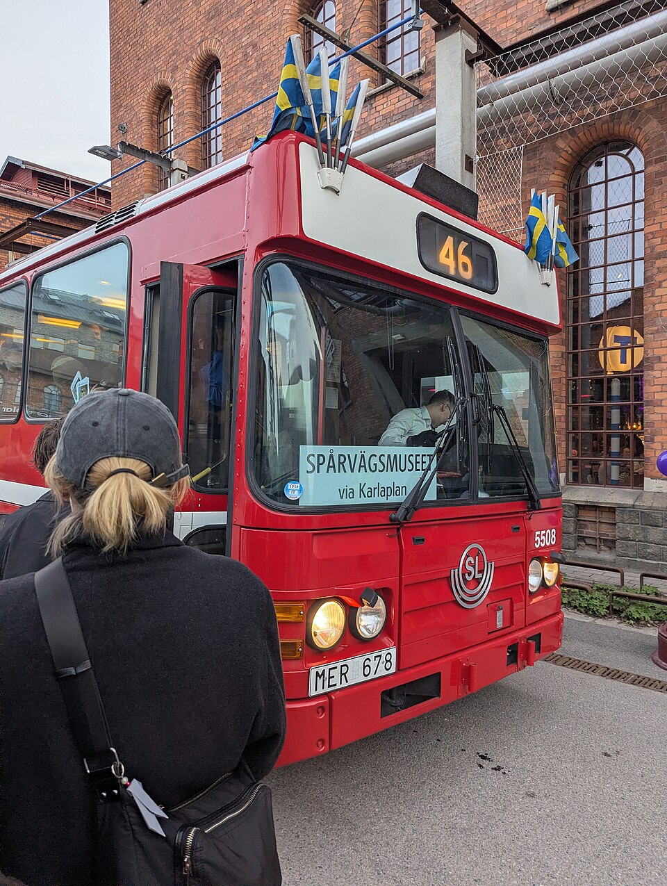 A photograph of Spårvägsmuseet