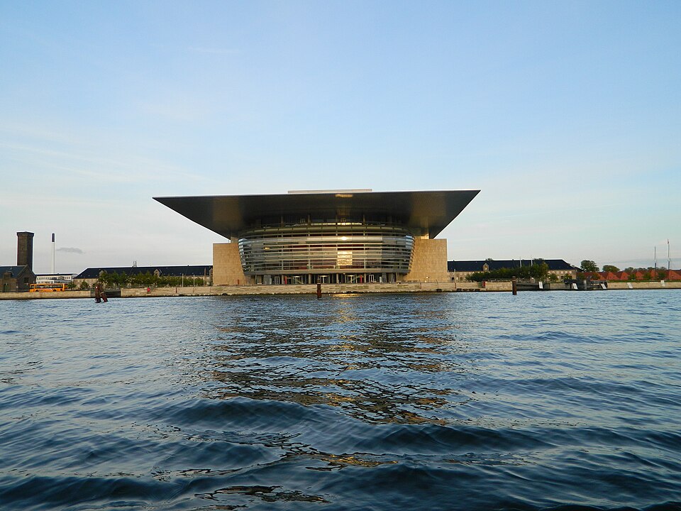 A photograph of Copenhagen Opera House