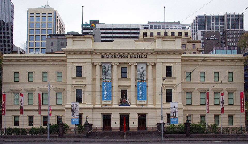 A photograph of Immigration Museum