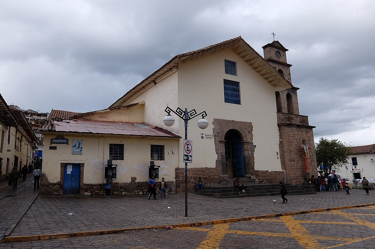A photograph of San Blas Church