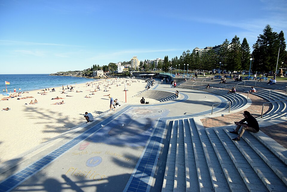 A photograph of Coogee Beach