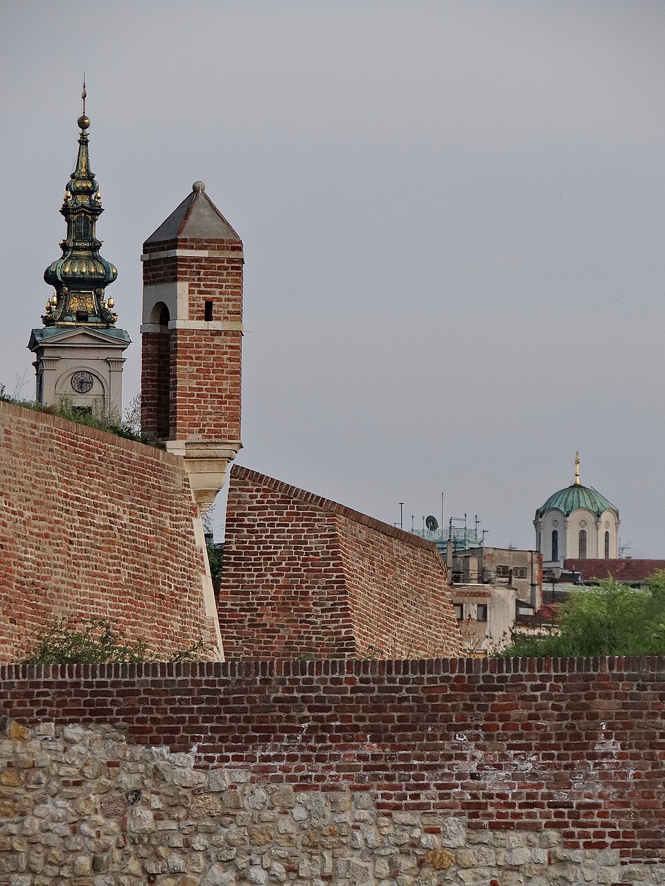 A photograph of Belgrade Fortress