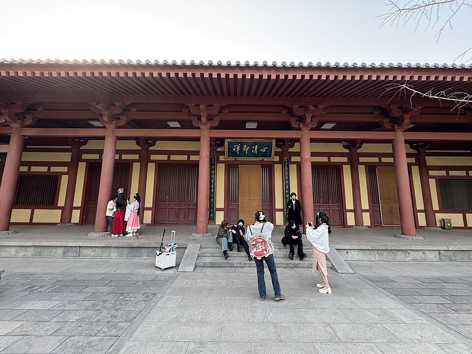 A photograph of Daxingshan Temple