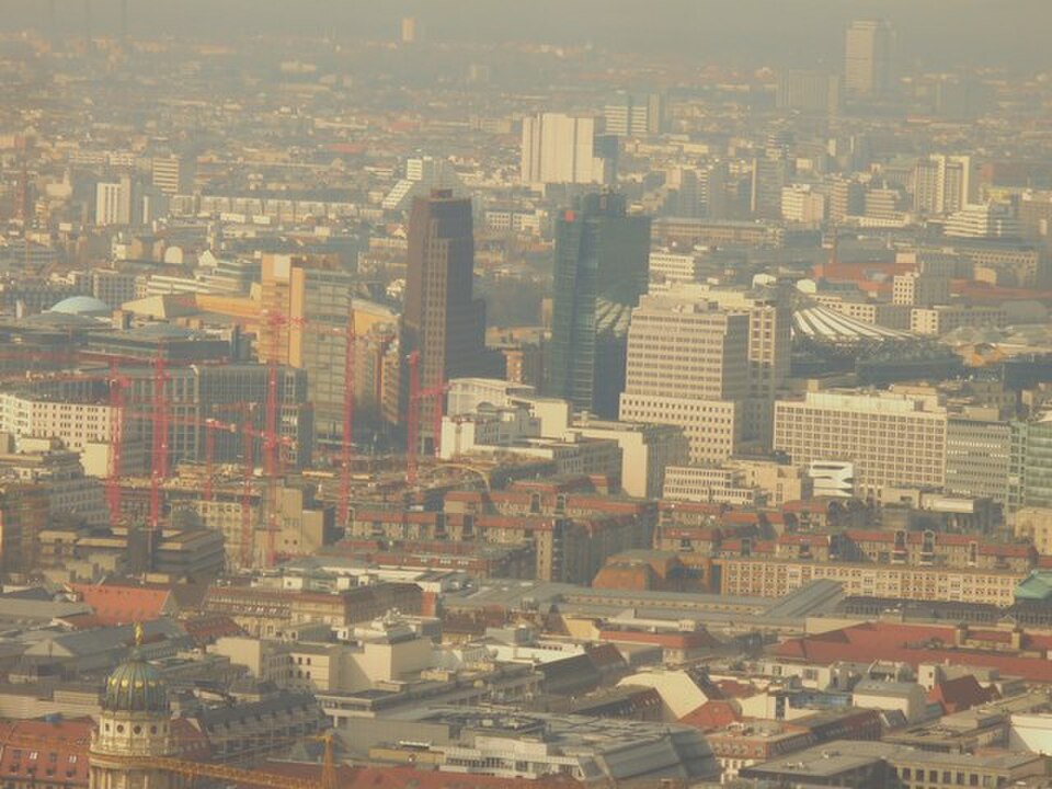 A photograph of Potsdamer Platz
