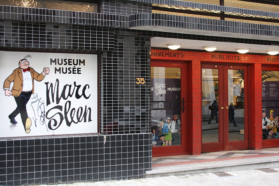 A photograph of Marc Sleen Museum