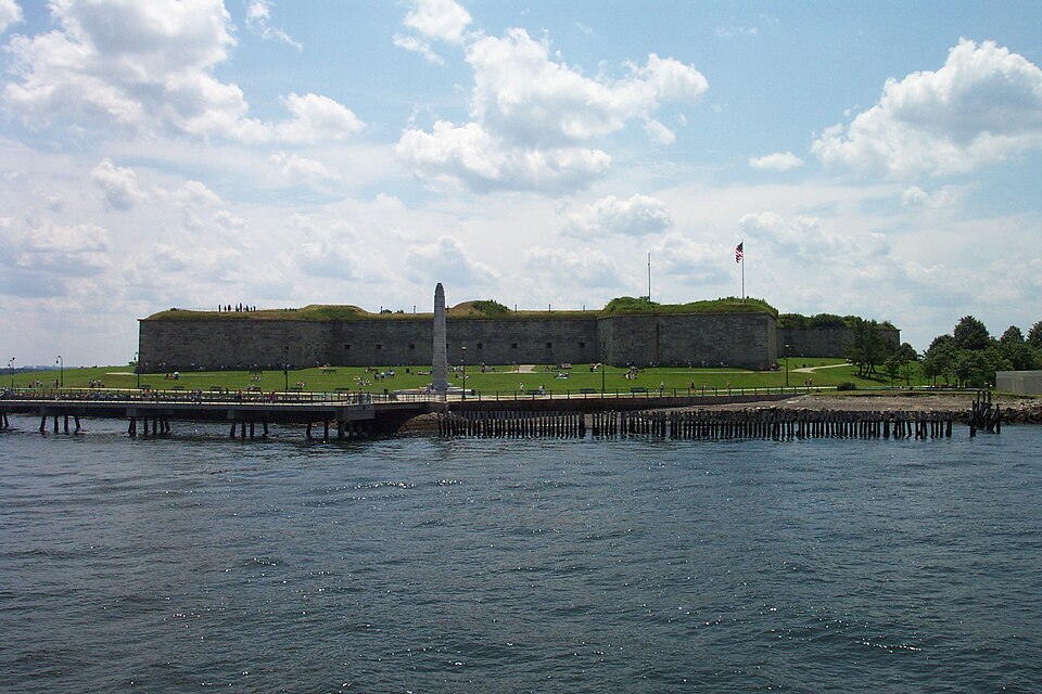 A photograph of Castle Island