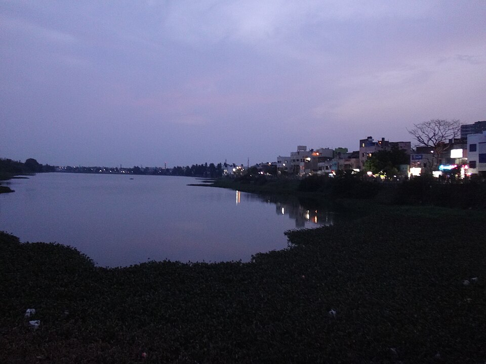 A photograph of Lake View