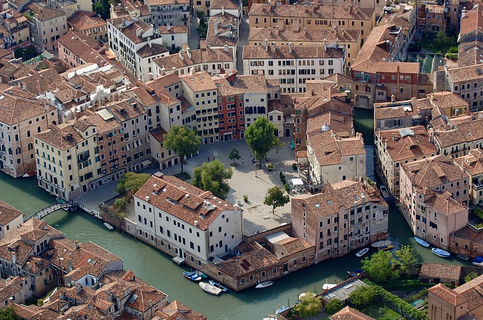 A photograph of Venetian Ghetto