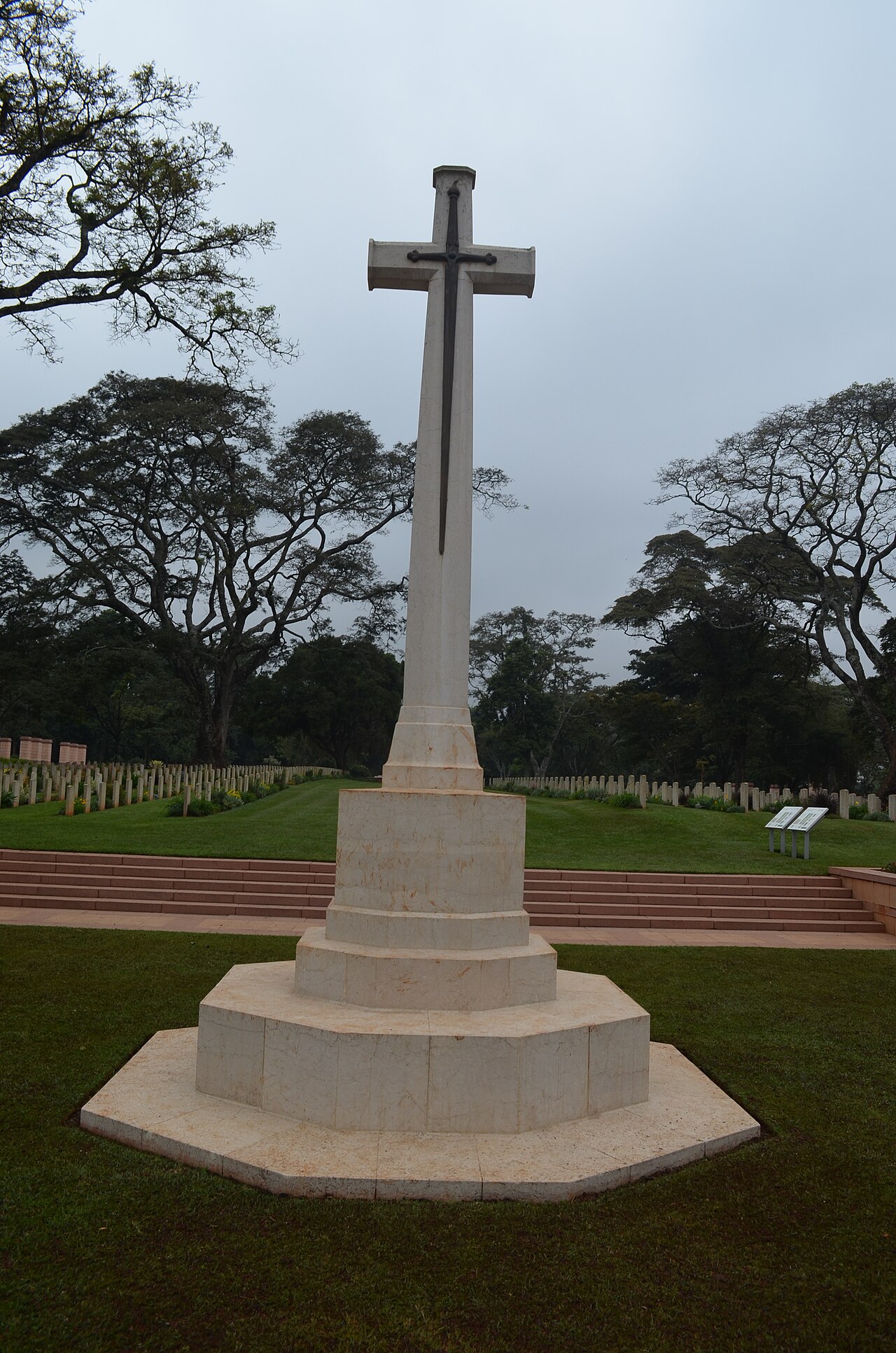 A photograph of Nairobi War Cemetery