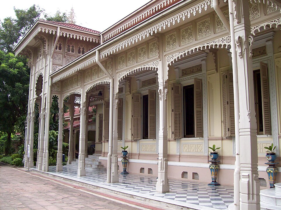A photograph of Dusit Palace