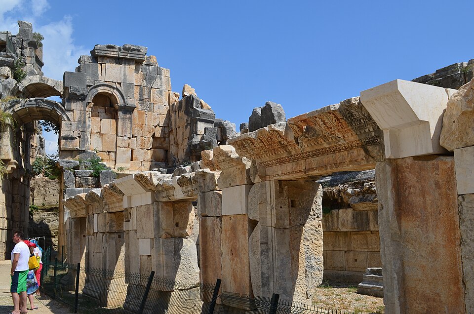 A photograph of Ancient theatre of Myra