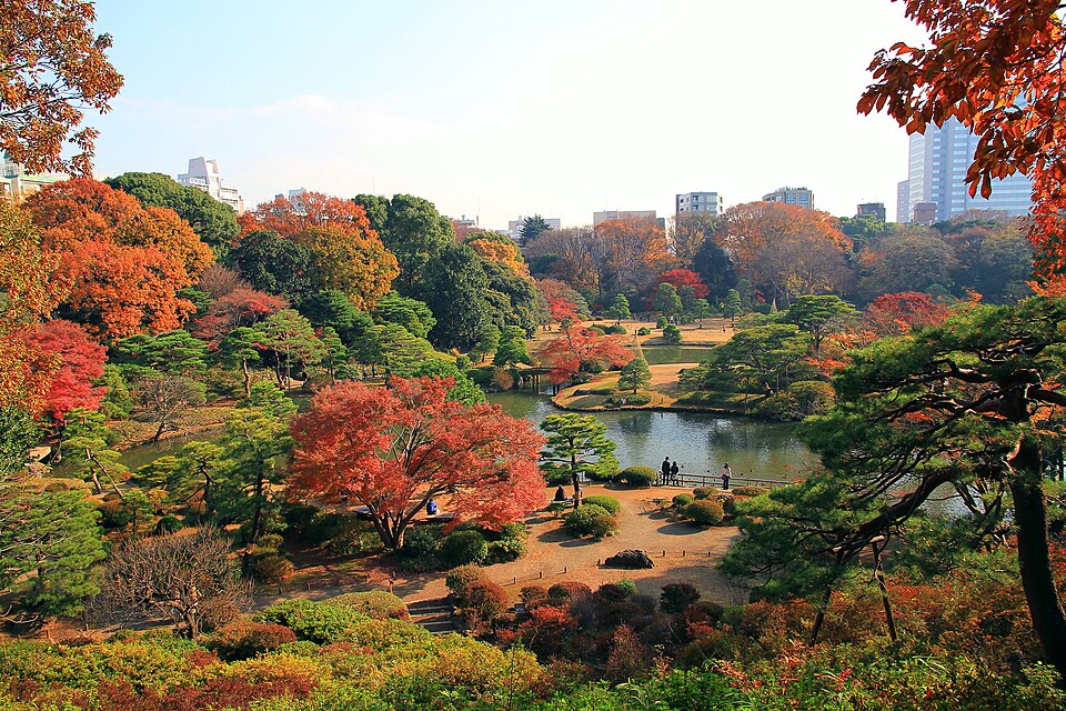 A photograph of Rikugi Garden