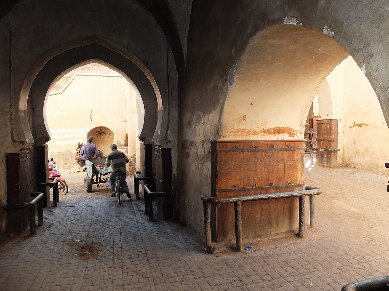 A photograph of Bab Debbagh