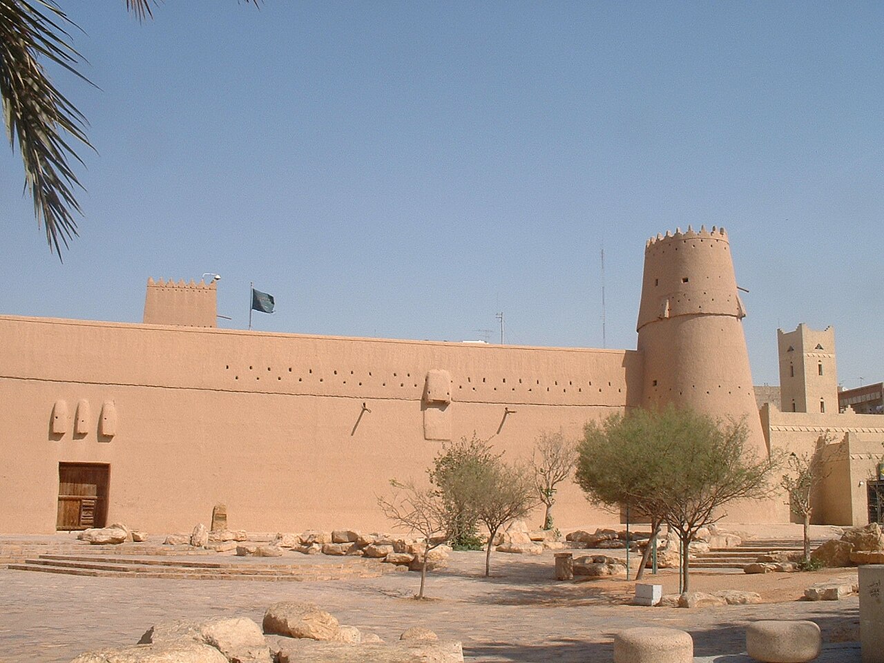 A photograph of Masmak Fort