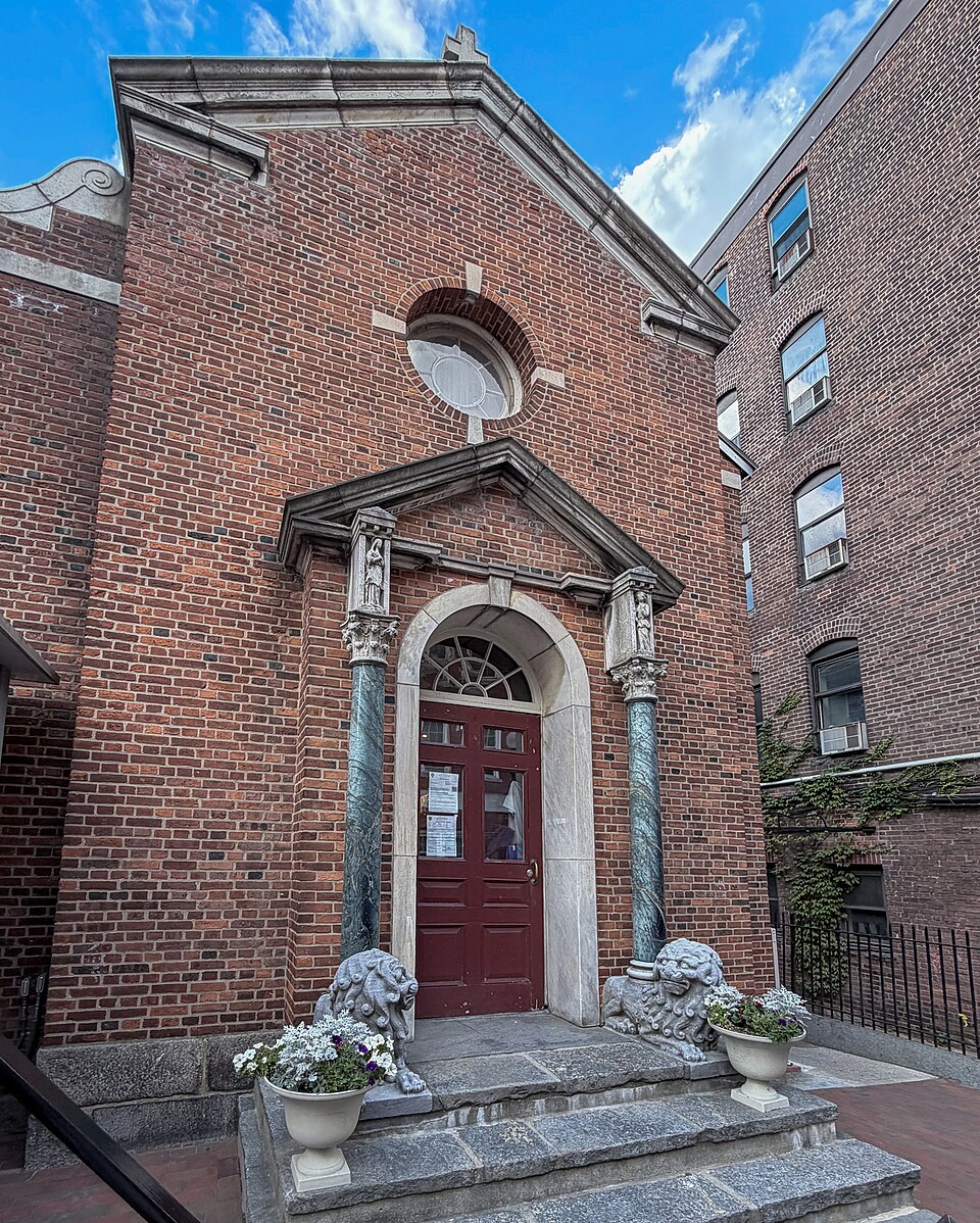 A photograph of Old North Church