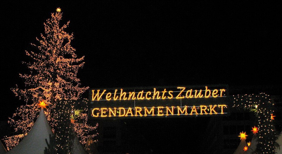 A photograph of Gendarmenmarkt
