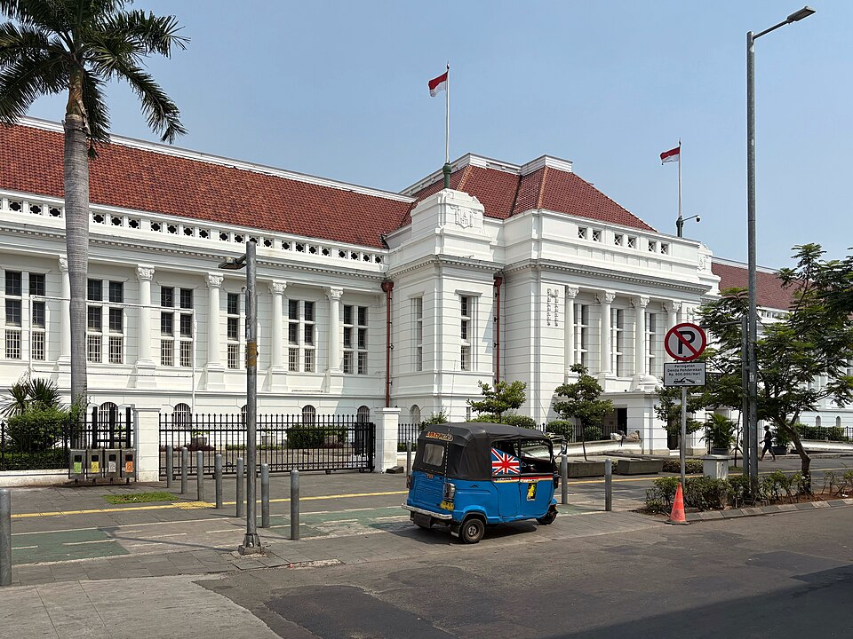 A photograph of Museum Bank Indonesia