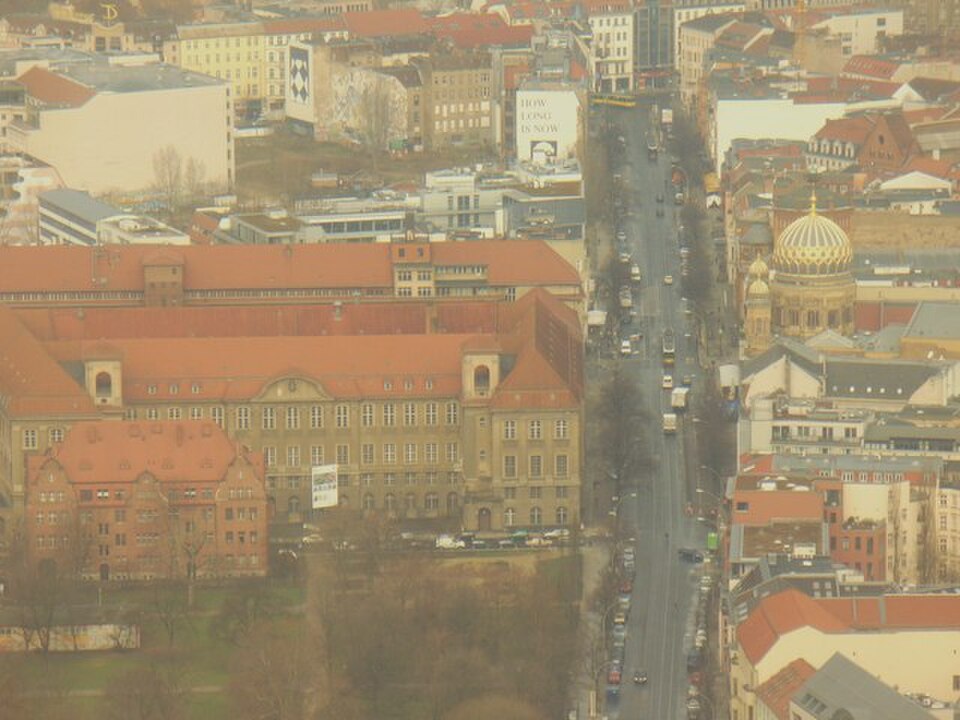 A photograph of New Synagogue Berlin