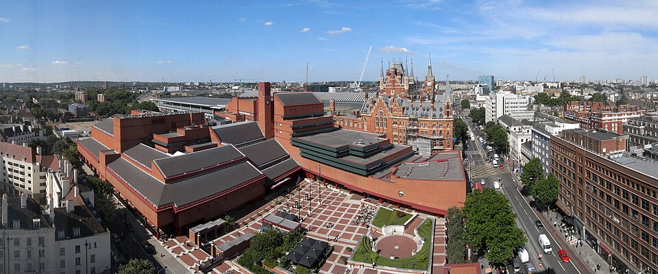 A photograph of British Library