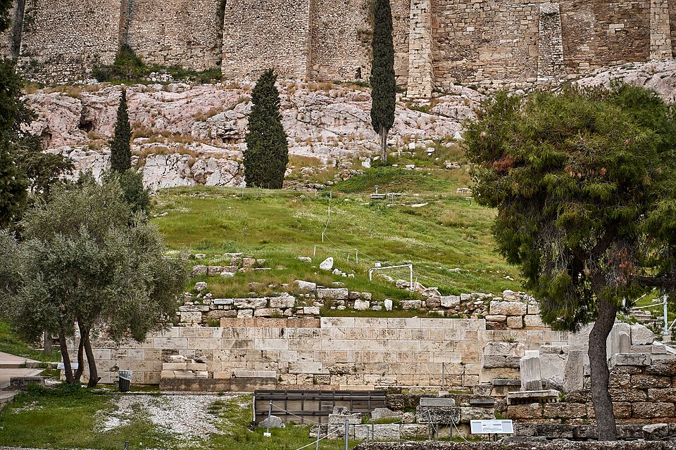 A photograph of Pile of stones remains
