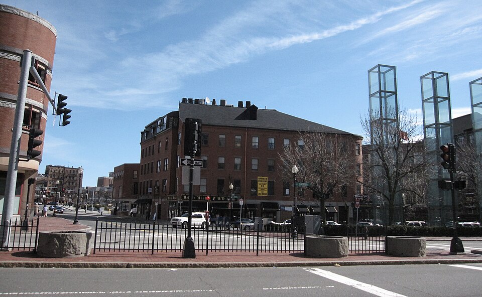 A photograph of New England Holocaust Memorial