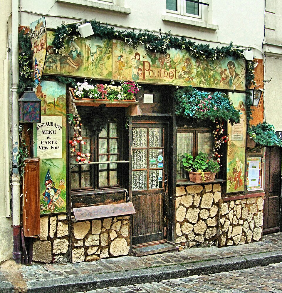 A photograph of Le Poulbot