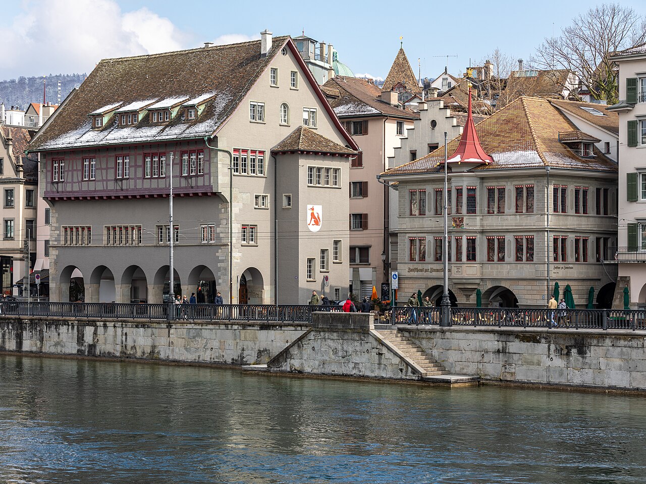 Una fotografia di Zunfthaus zur Zimmerleuten