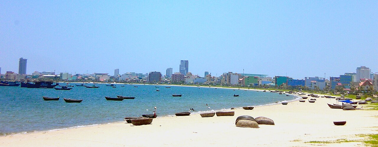 A photograph of My An Beach