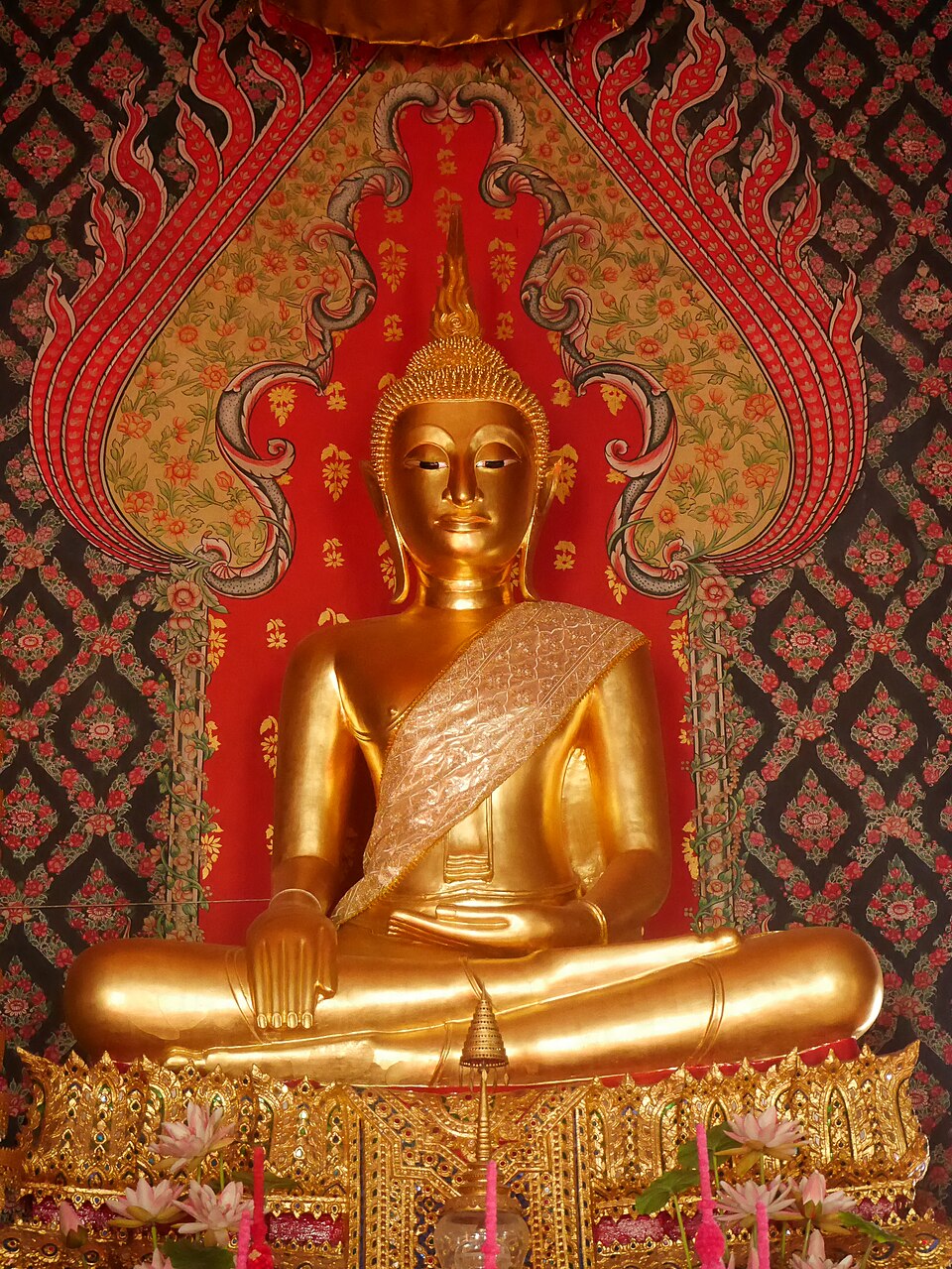 A photograph of Wat Moli Lokkayaram