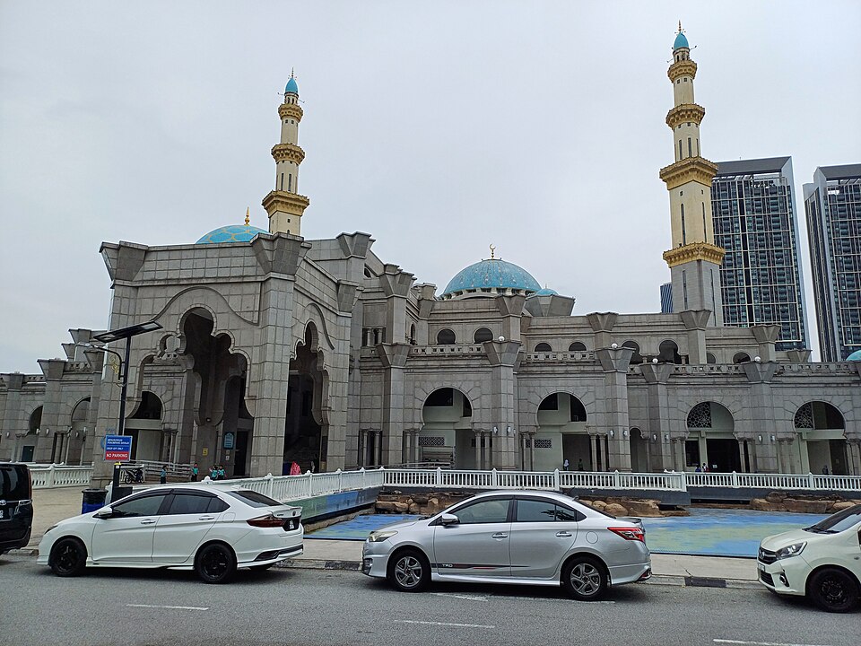 A photograph of Federal Territory Mosque