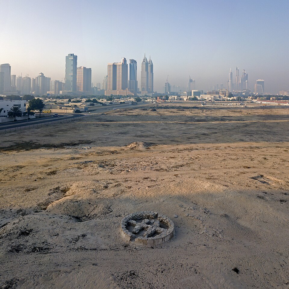 A photograph of Al Sufouh Archaeological Site