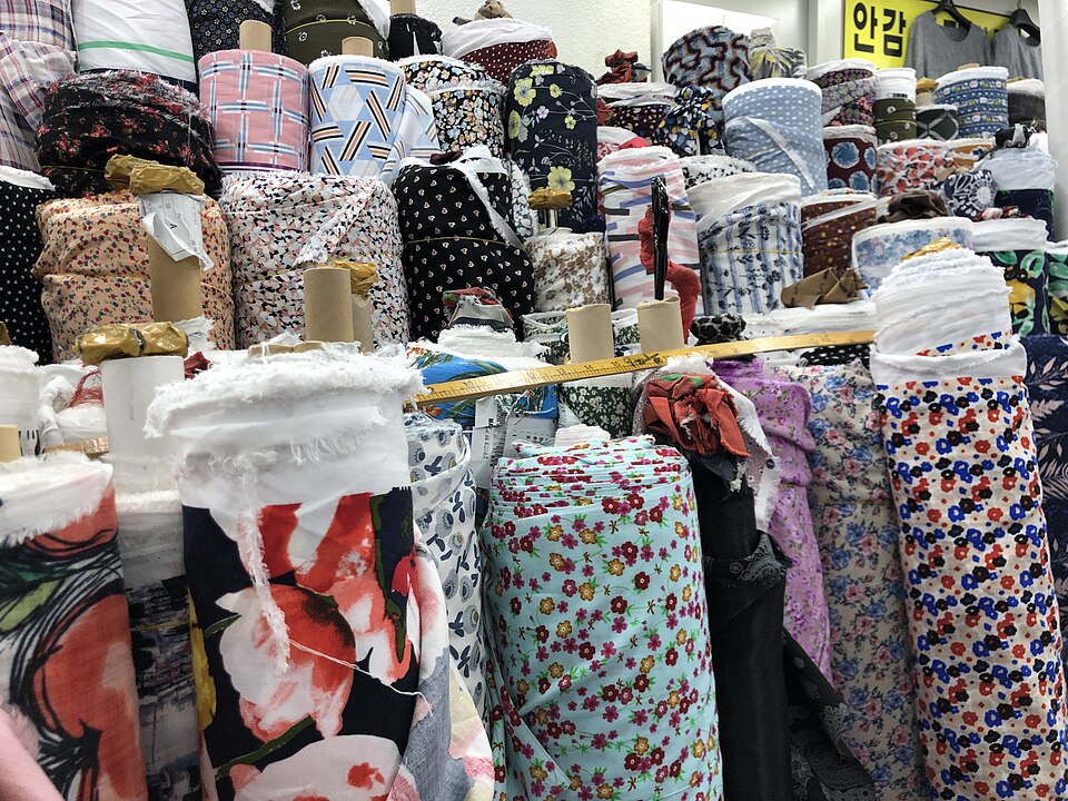 A photograph of Dongdaemun Shopping Complex