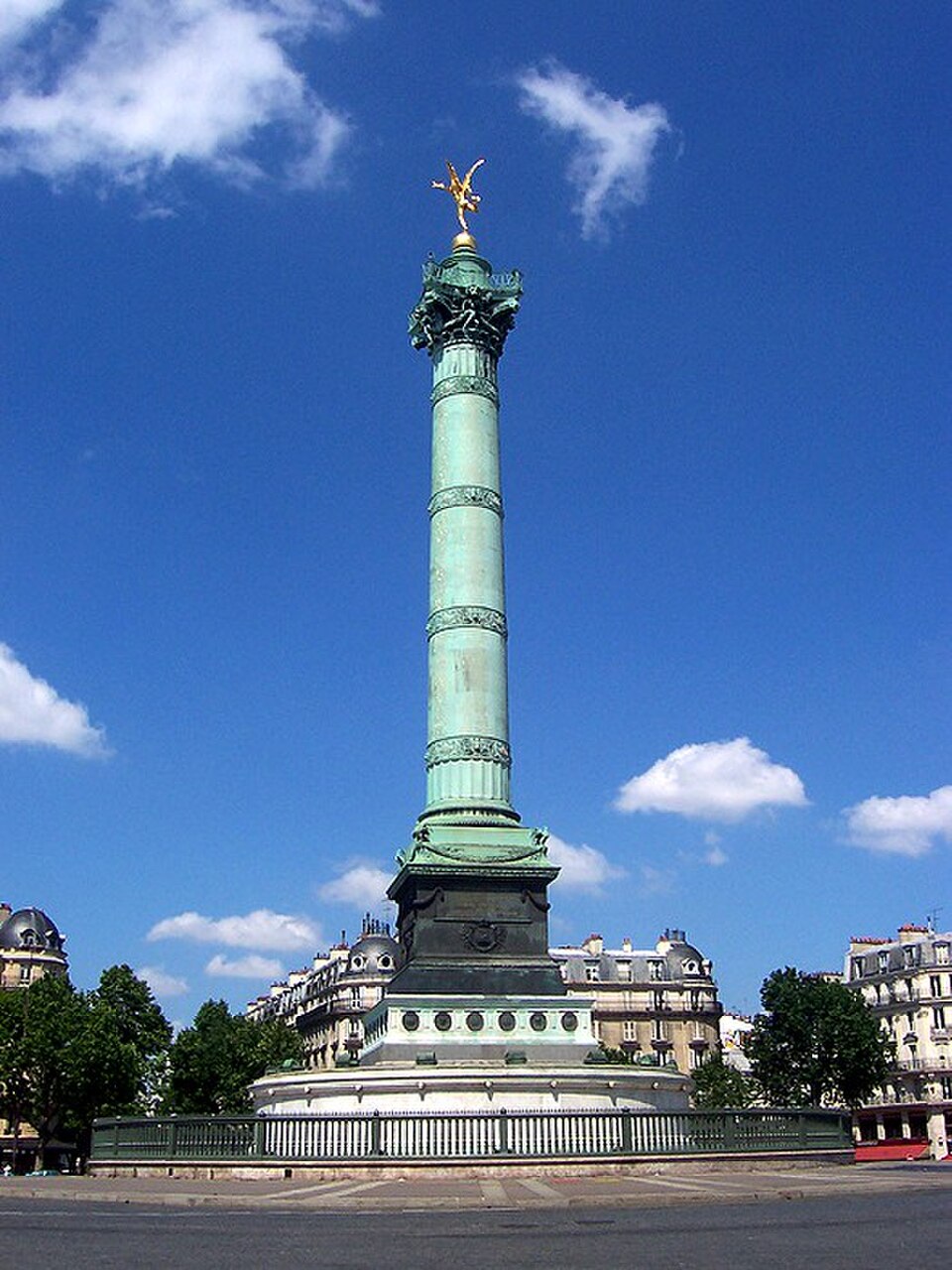 A photograph of July Column