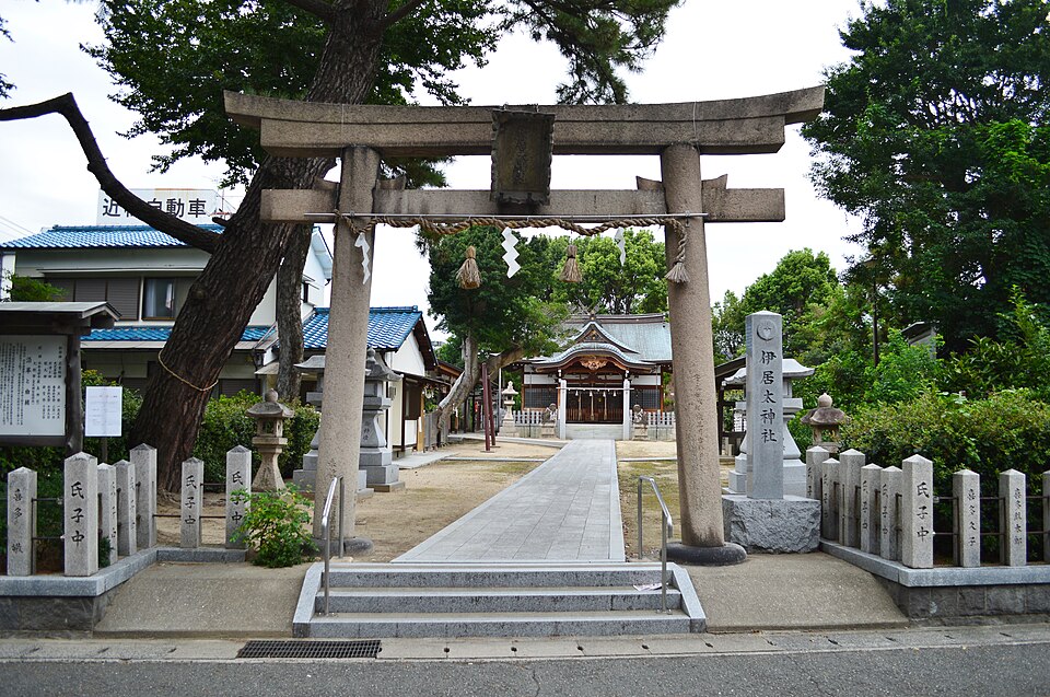A photograph of Ikota Shrine