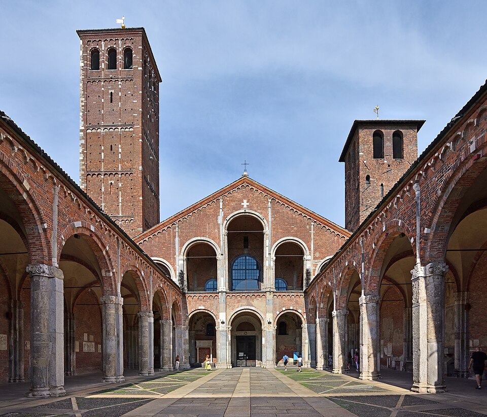 A photograph of Basilica of Sant'Ambrogio