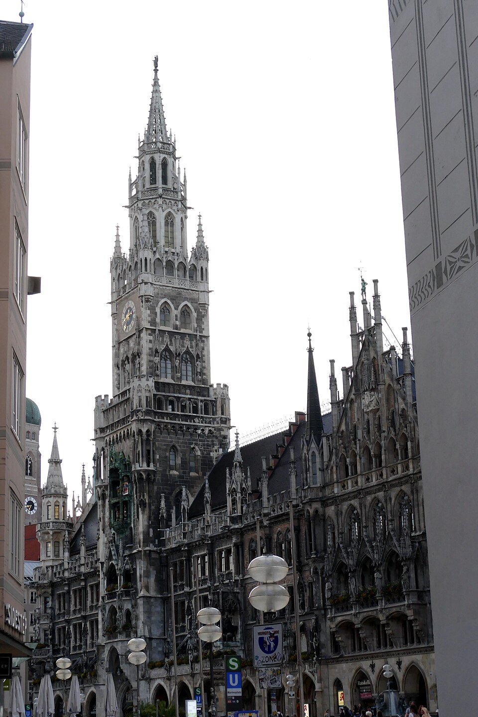 A photograph of New Town Hall