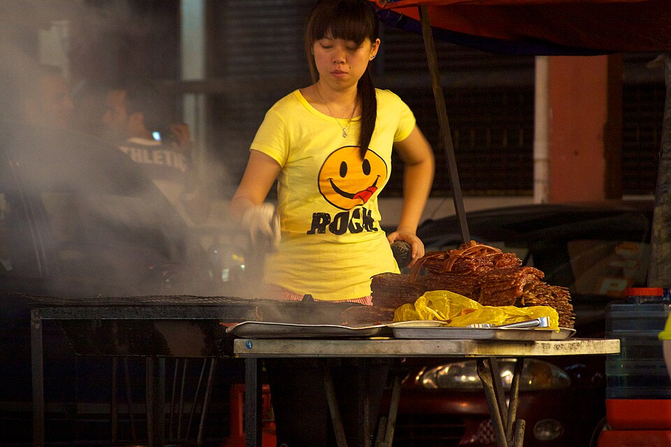 A photograph of Jalan Alor