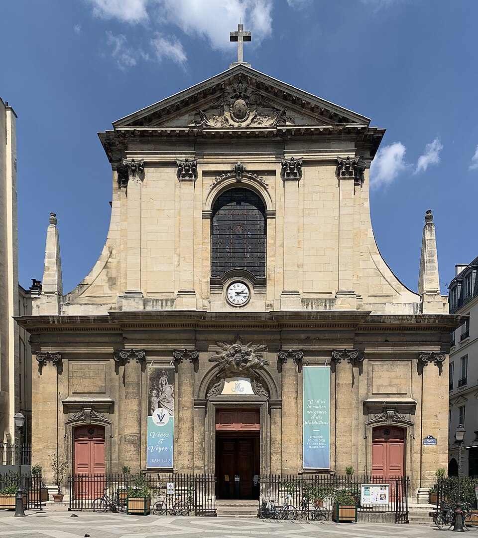 A photograph of Notre-Dame-des-Victoires