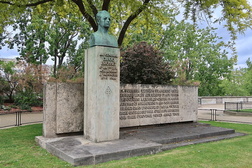 A photograph of Monument to Diego Brosset