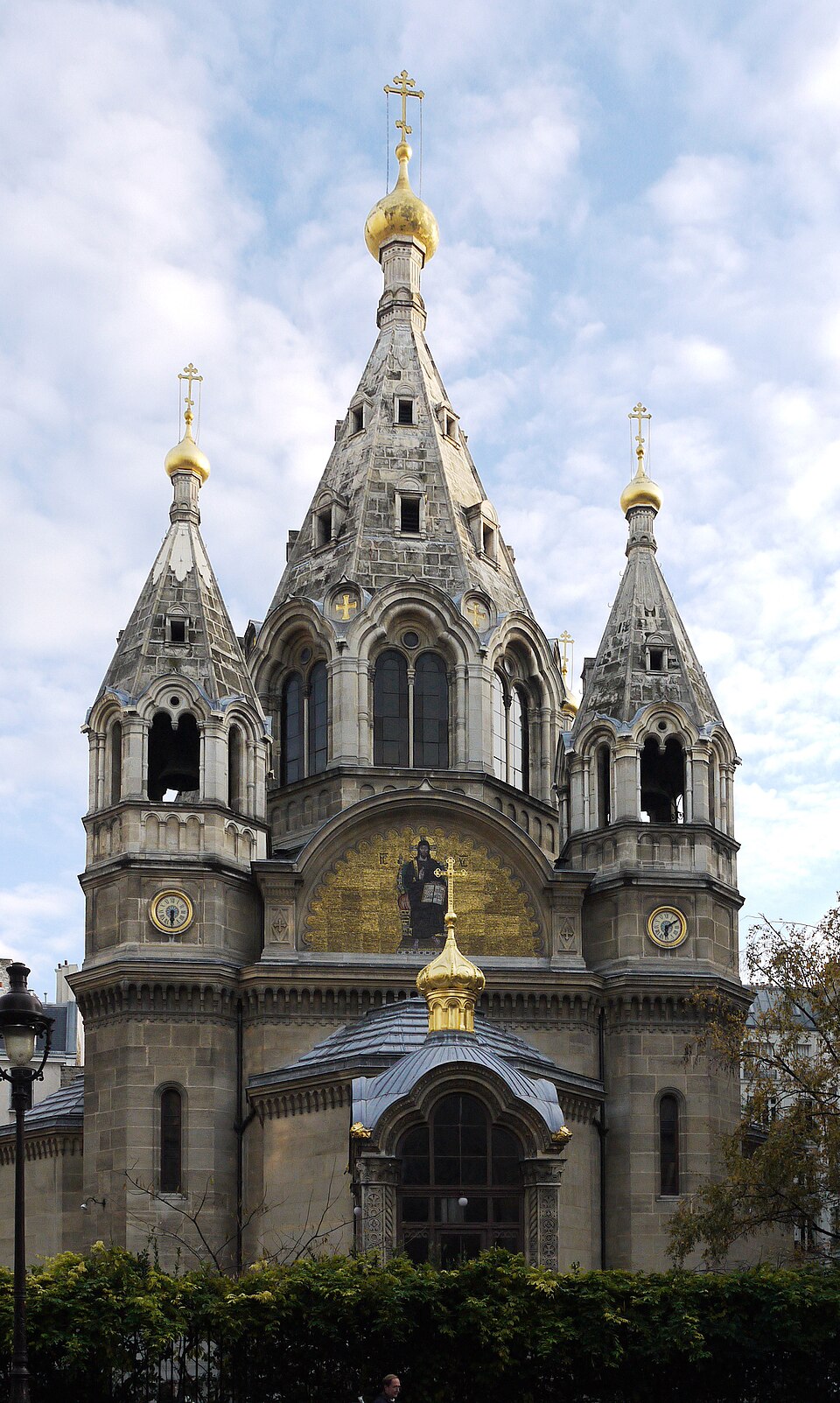 A photograph of Alexander Nevsky Cathedral