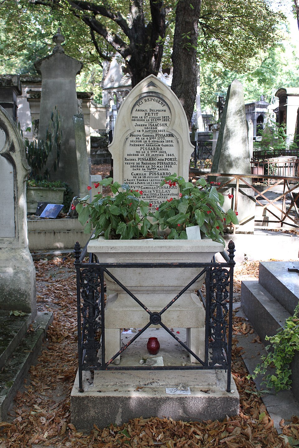 A photograph of Grave of Camille Pissarro