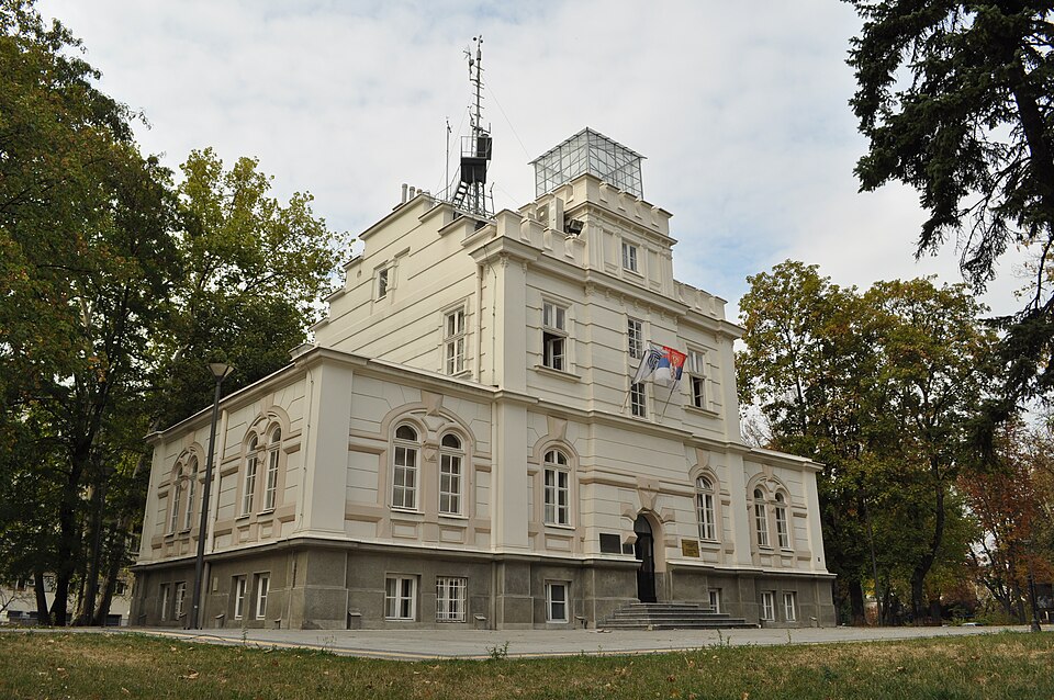 A photograph of Park Milutin Milanković