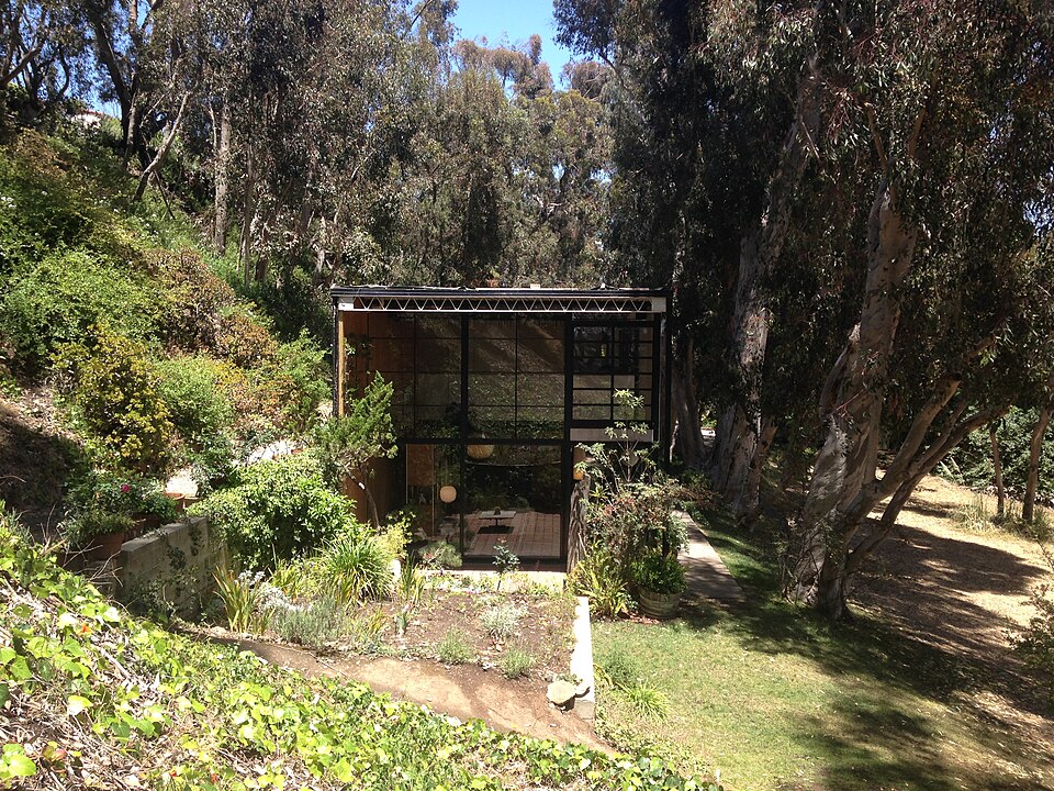 A photograph of Eames House