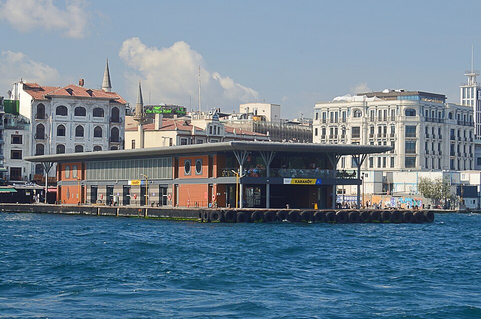 A photograph of Commuter ferry between Europe and Asia