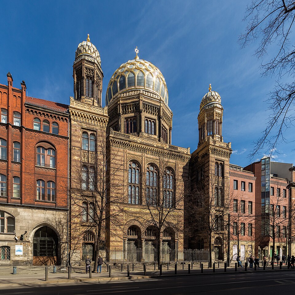 A photograph of New Synagogue Berlin