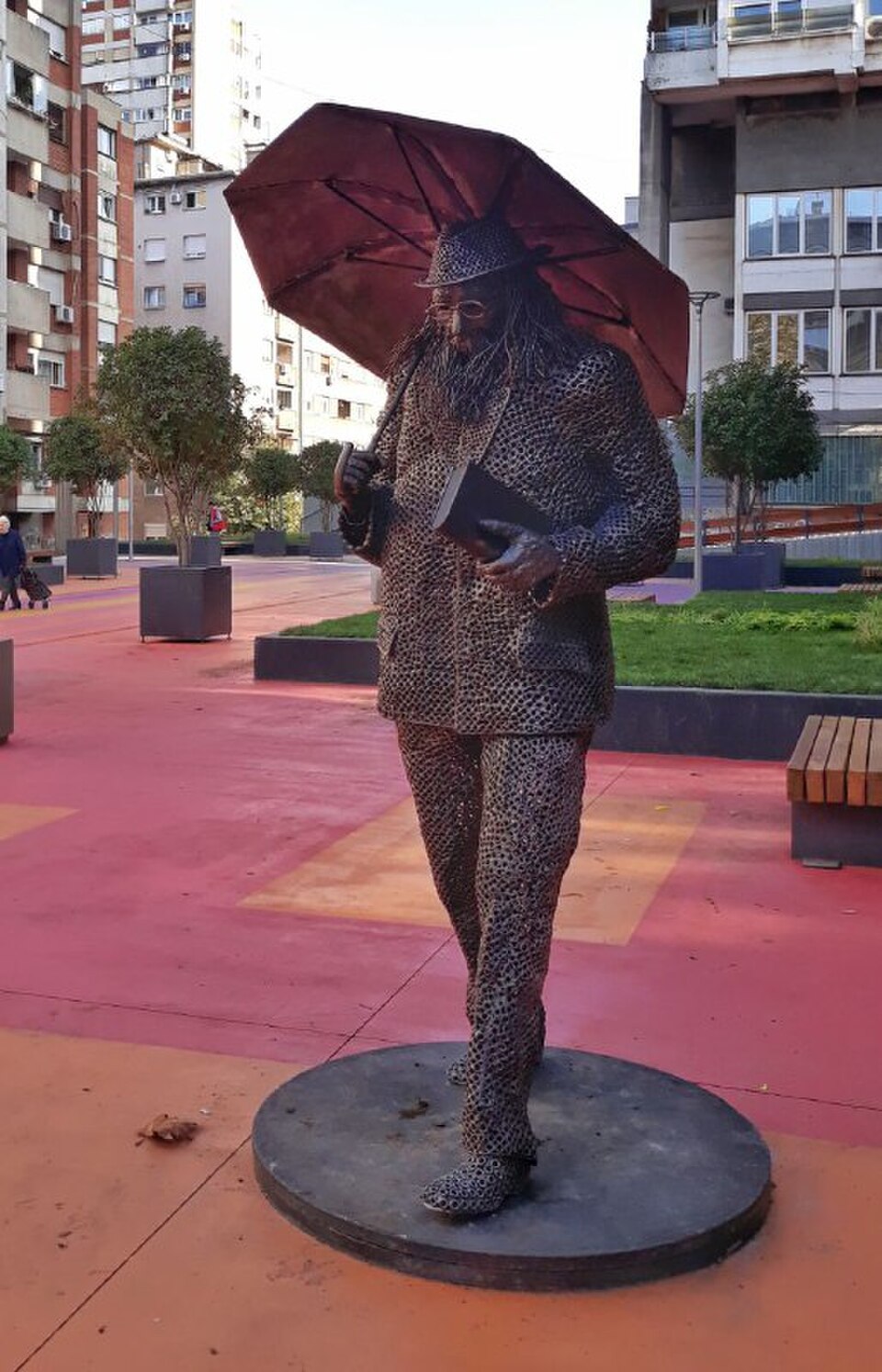 A photograph of Sculpture Rašа Popov