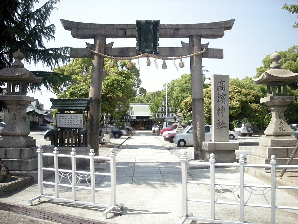 A photograph of Takahama Shrine (Suita)